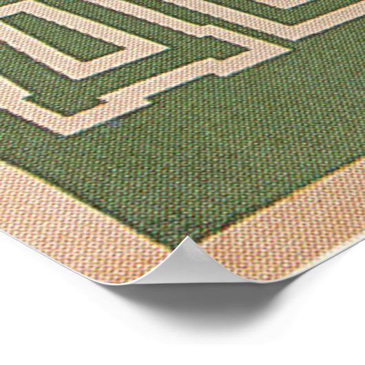 Russian Avant Garde Movie Poster Print (Ecke)