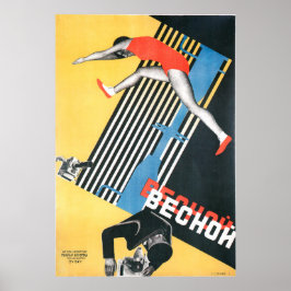 Russian Avant Garde Movie Poster Print