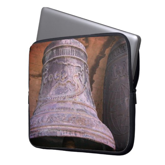 Russian Bell Foto Neoprene Laptop Sleeve 15" (Vorderseite Links)