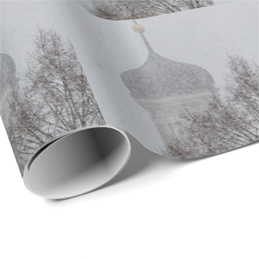 Russian Blizzard Geschenkpapier (Rolleneckpunkt)