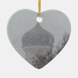 Russian Blizzard Keramik Ornament