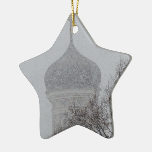 Russian Blizzard Keramikornament (Links)