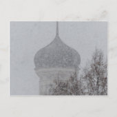 Russian Blizzard Postkarte (Vorderseite)