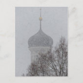 Russian Blizzard Postkarte (Vorderseite)