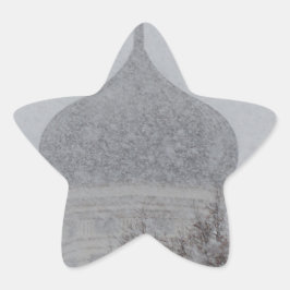 Russian Blizzard Stern-Aufkleber