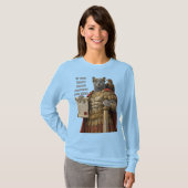 Russian Blue Caesar Cat T-Shirt (Vorne ganz)