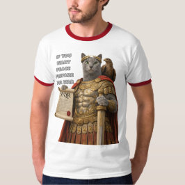 Russian Blue Caesar Cat T-Shirt
