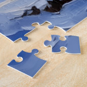 Russian Blue Cat Christmas Boat Holiday Puzzle (Seite)