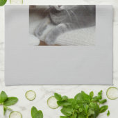 Russian Blue Cat Christmas Handtuch (Gefaltet)