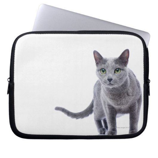 Russian Blue Cat Laptopschutzhülle (Vorderseite)