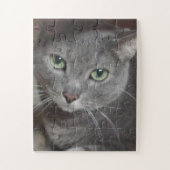 Russian Blue Cat Puzzle (Vertikal)