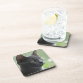 Russian Blue Cat Untersetzer (Rechte Seite)