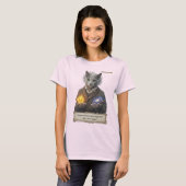 Russian Blue Einstein Cat - Imagination T-Shirt (Vorne ganz)
