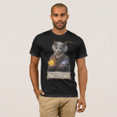 Russian Blue Einstein Cat - Imagination T-Shirt (Vorne ganz)