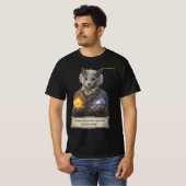 Russian Blue Einstein Cat - Imagination T-Shirt (Vorne ganz)
