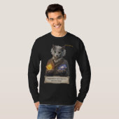 Russian Blue Einstein Cat - Imagination T-Shirt (Vorne ganz)