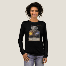 Russian Blue Einstein Cat - Imagination Tri-Blend Shirt