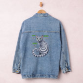 Russian Blue Hypno Cat Jeansjacke (Hangar)
