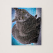 Russian Blue Jigsaw Puzzle (Vertikal)