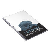 Russian Blue Kitten Notizblock (Rechte Seite)