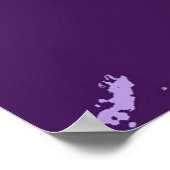 Russian Blue Pop Art Poster (Ecke)