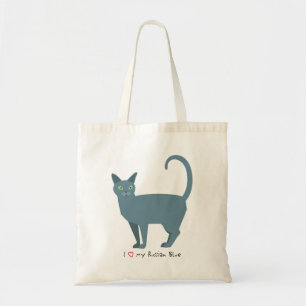 Russian Blue Shopping Tasche
