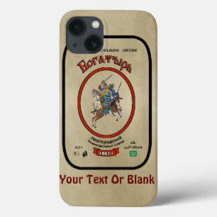 Russian Bogatyr Beer iPhone 13 Hülle