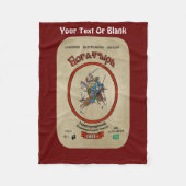 Russian Bogatyr Beer Fleecedecke (Vorderseite)