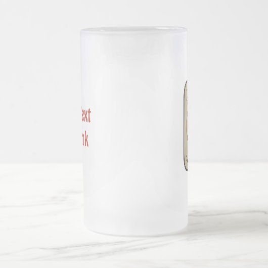 Russian Bogatyr Beer Mattglas Bierglas (Mittel)