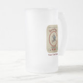 Russian Bogatyr Beer Mattglas Bierglas (VorderseiteRechts)