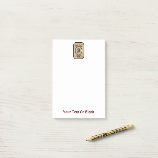 Russian Bogatyr Beer Post-it Klebezettel (Auf Schreibtisch)