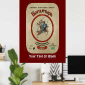 Russian Bogatyr Beer Poster (Heimbüro)