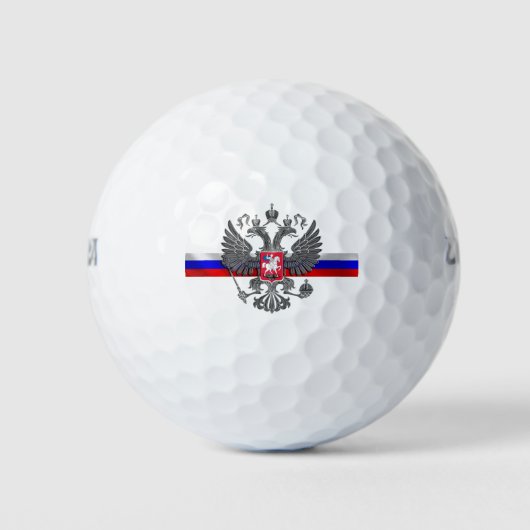 Russian Coat of arms Golfball (Vorderseite)