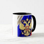 Russian Coat of Arms Mug Tasse (VorderseiteRechts)