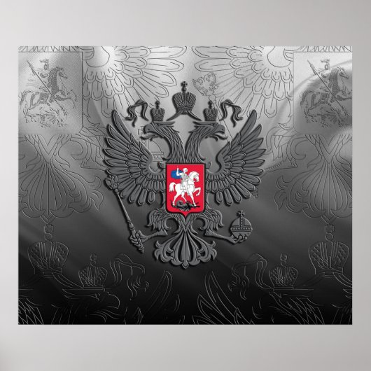 Russian Coat of arms Poster (Vorne)