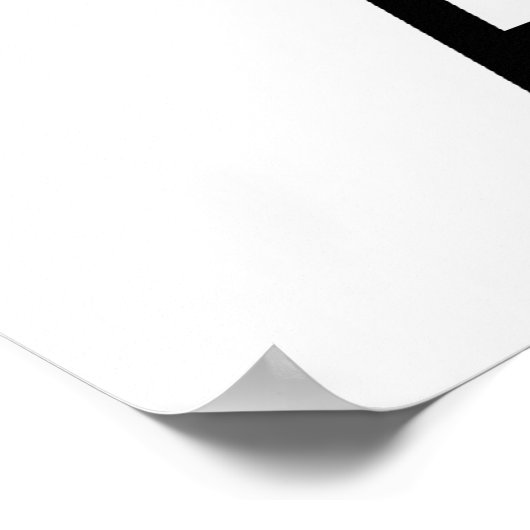 Russian Cossack Dancer Poster (Ecke)