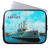 Russian Cruiser Aurora Laptopschutzhülle (Vorderseite)