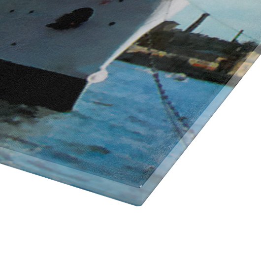 Russian Cruiser Aurora Schneidebrett (Ecke)