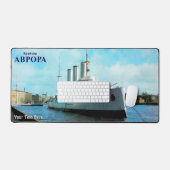 Russian Cruiser Aurora Schreibtischunterlage (Tastatur & Maus)