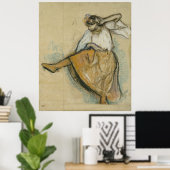 Russian Dancer von Edgar Degas Poster (Heimbüro)