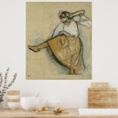 Russian Dancer von Edgar Degas Poster (Küche)