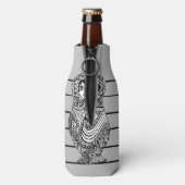 Russian Doll Gray Bottle Cooler Flaschenkühler (Flasche Rückseite)