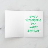 Russian Doll Happy 13. Geburtstag Karte (Innenseite)