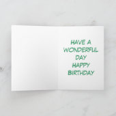 Russian Doll Happy 1. Geburtstag Karte (Innenseite)