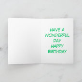Russian Doll Happy 2. Geburtstag Karte (Innenseite)
