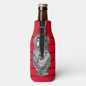 Russian Doll Red Bottle Cooler Flaschenkühler (Flasche Rückseite)