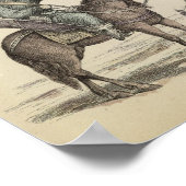 Russian Empire in Eastern and Western Asia Poster (Ecke)