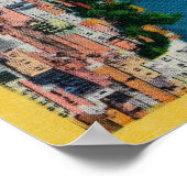 Russian Hill Skyline mit Poster (Ecke)