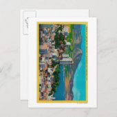 Russian Hill Skyline mit Postkarte (Vorne/Hinten)