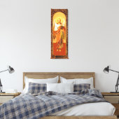 Russian Icon Archangel Gabriel  Wrapped Canvas Leinwanddruck (Insitu (Schlafzimmer))